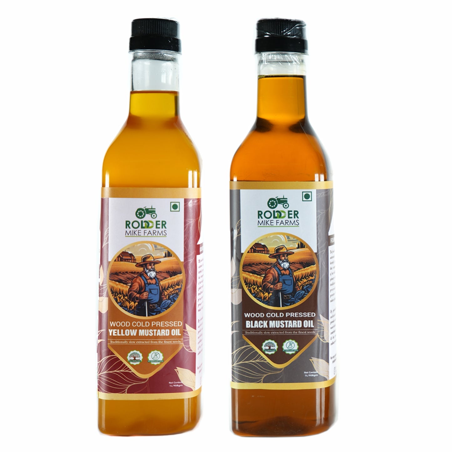 Combo Offer (1L Yellow Mustard Oil + 1L Black Mustard)