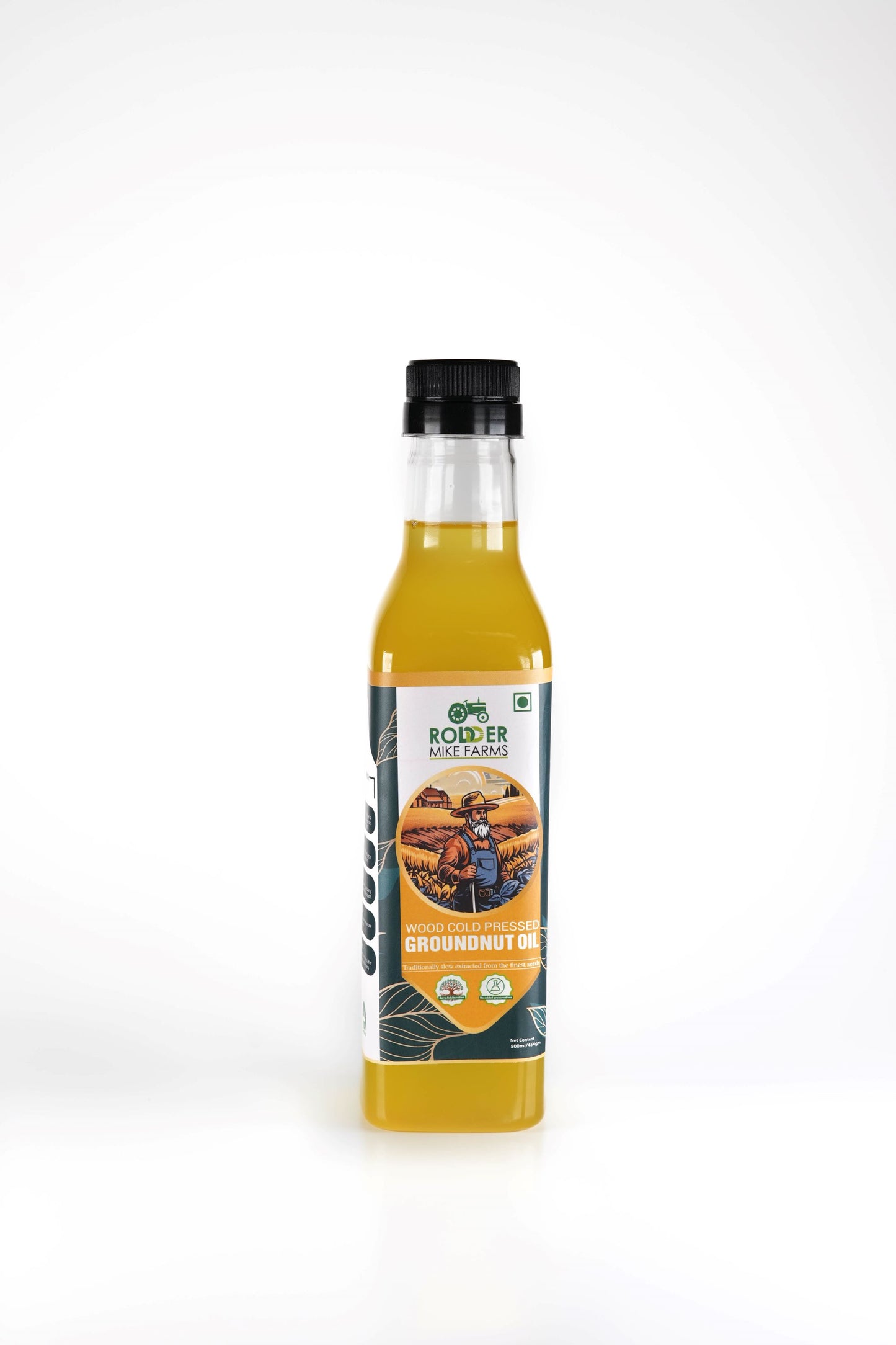 Wood Cold Pressed Groundnut Oil