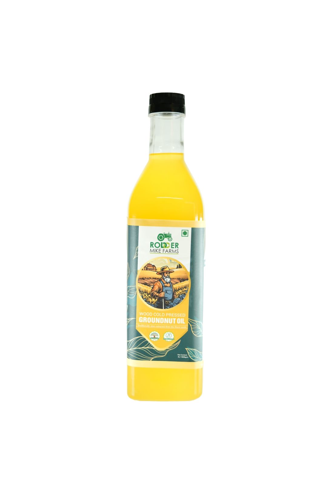 Wood Cold Pressed Groundnut Oil