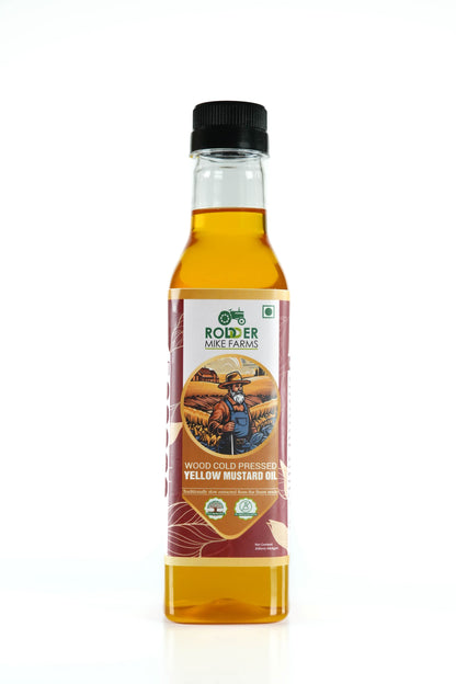 Wood Cold Pressed Yellow Mustard Oil