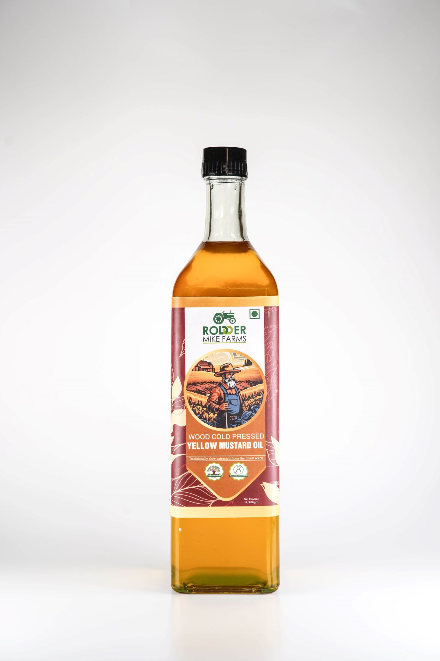 Wood Cold Pressed Yellow Mustard Oil