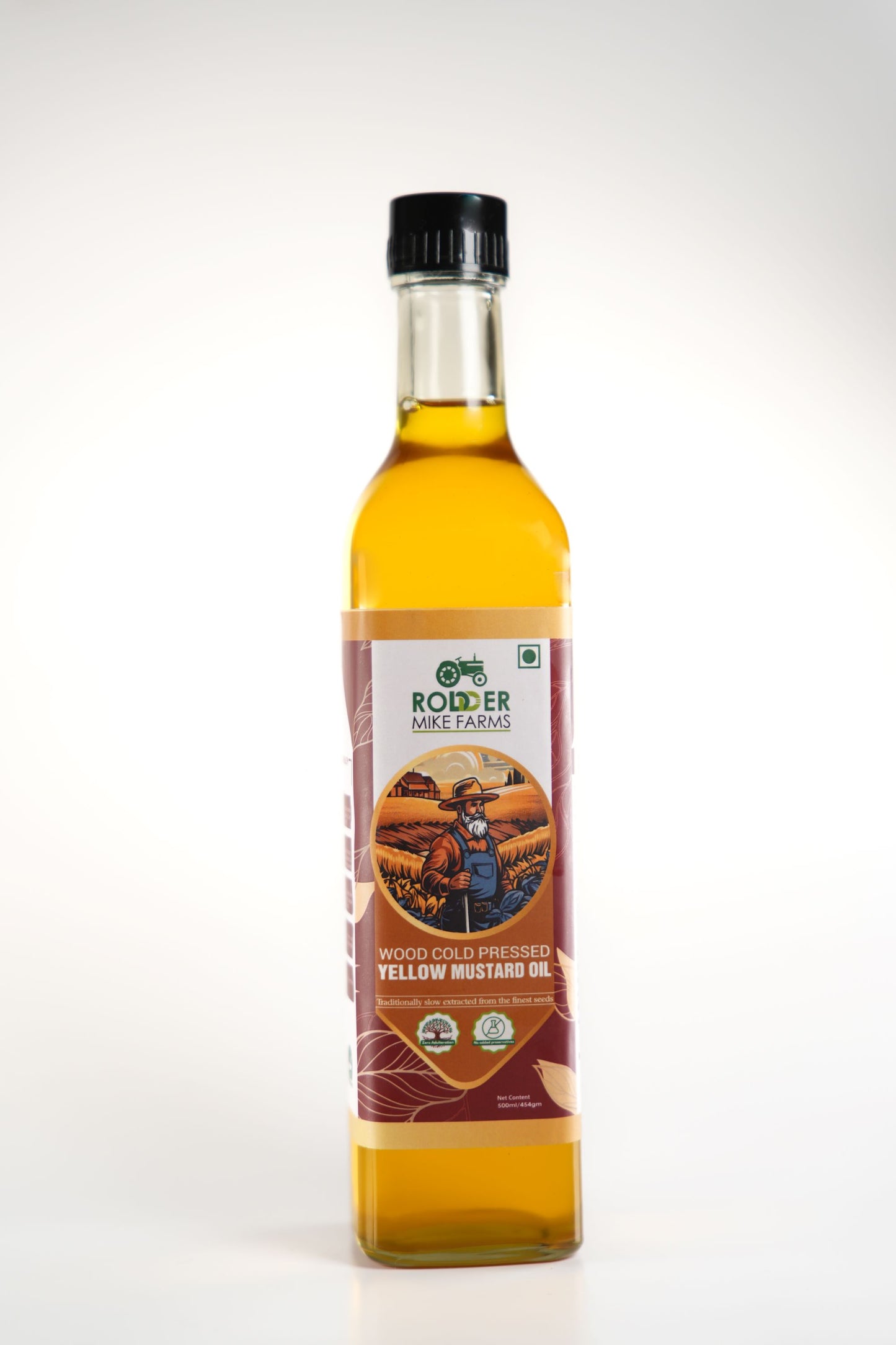 Wood Cold Pressed Yellow Mustard Oil