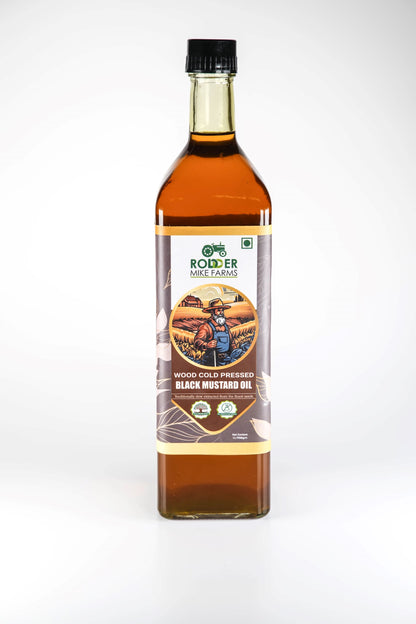 Wood Cold Pressed Black Mustard Oil