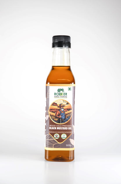 Wood Cold Pressed Black Mustard Oil