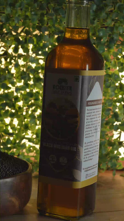 Wood Cold Pressed Black Mustard Oil